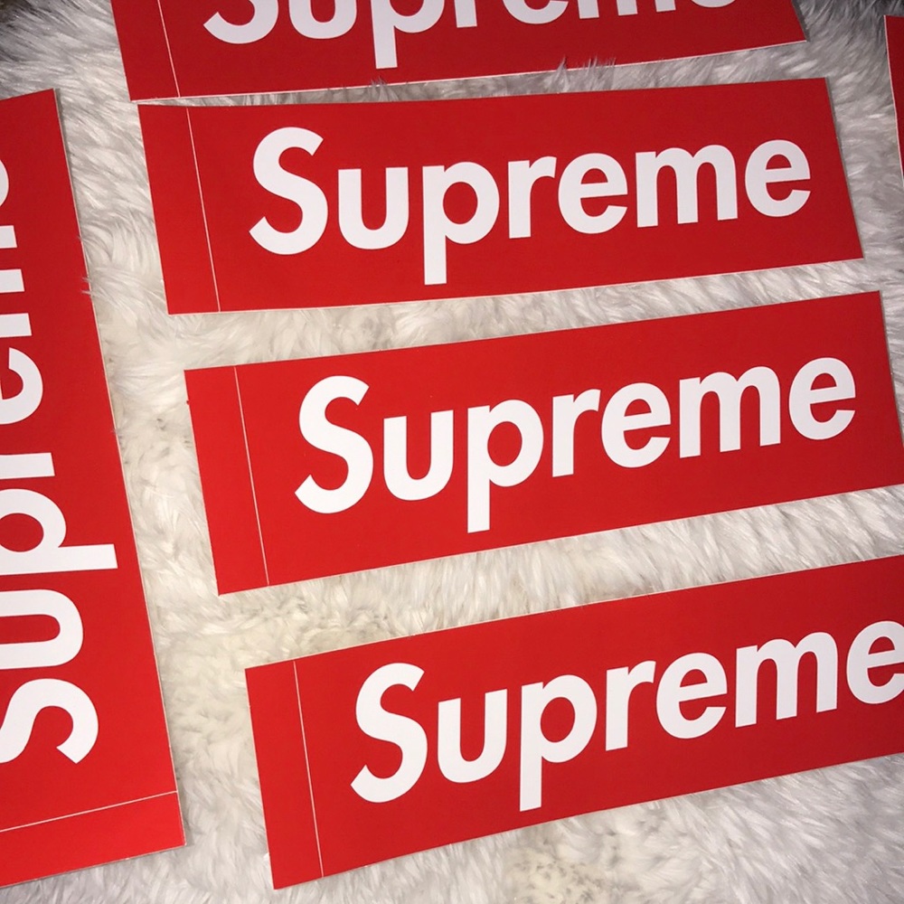 ❗️SUPREME DECAL STICKER ❗️